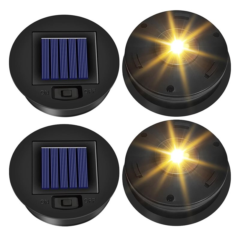 ABAE-태양광 조명 교체용 상단 4팩 태양광 조명 부 - Outdoor Lighting Replacement Parts 리뷰 및 가격