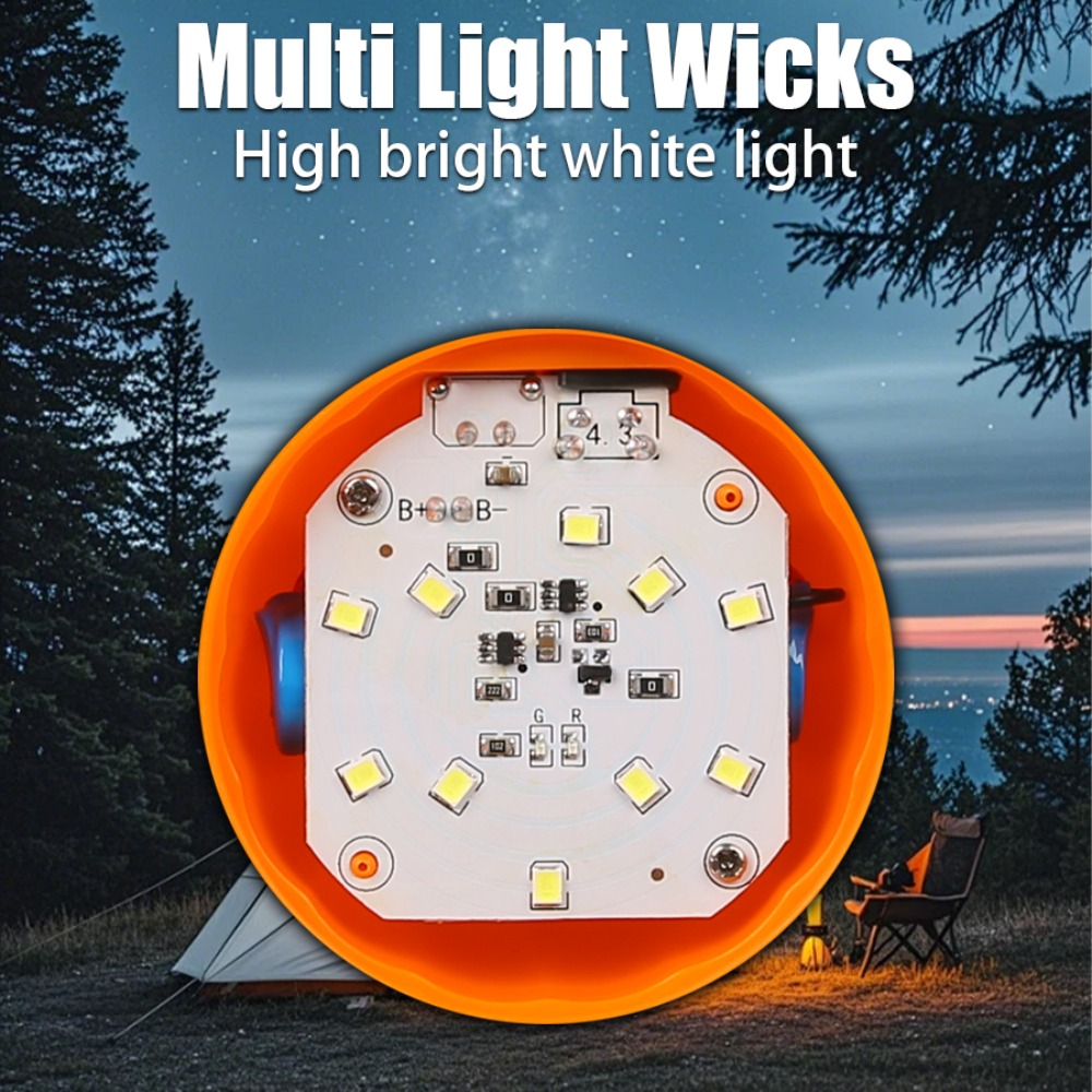 휴대용 미니 캠핑 램프 4가지 조명 모드, 후크 포함, - Outdoor Lighting Battery 리뷰 및 가격