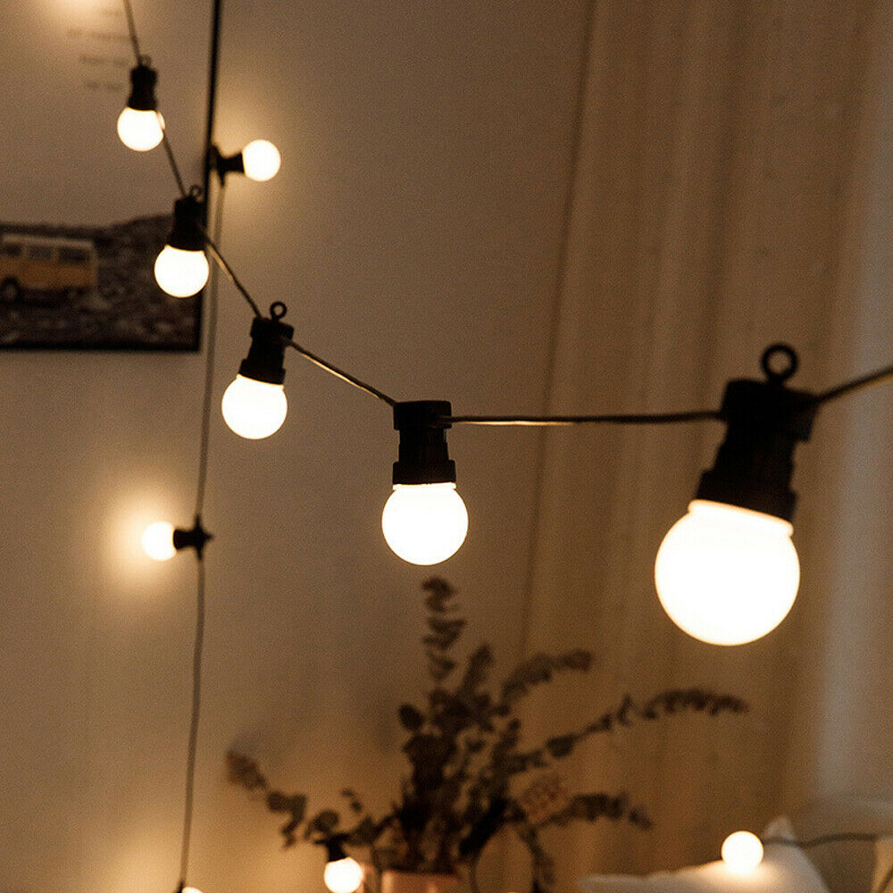 Led 밀키 화이트 G50 글로브 야외 문자열 조명 파 - String Light Bistro 리뷰 및 가격