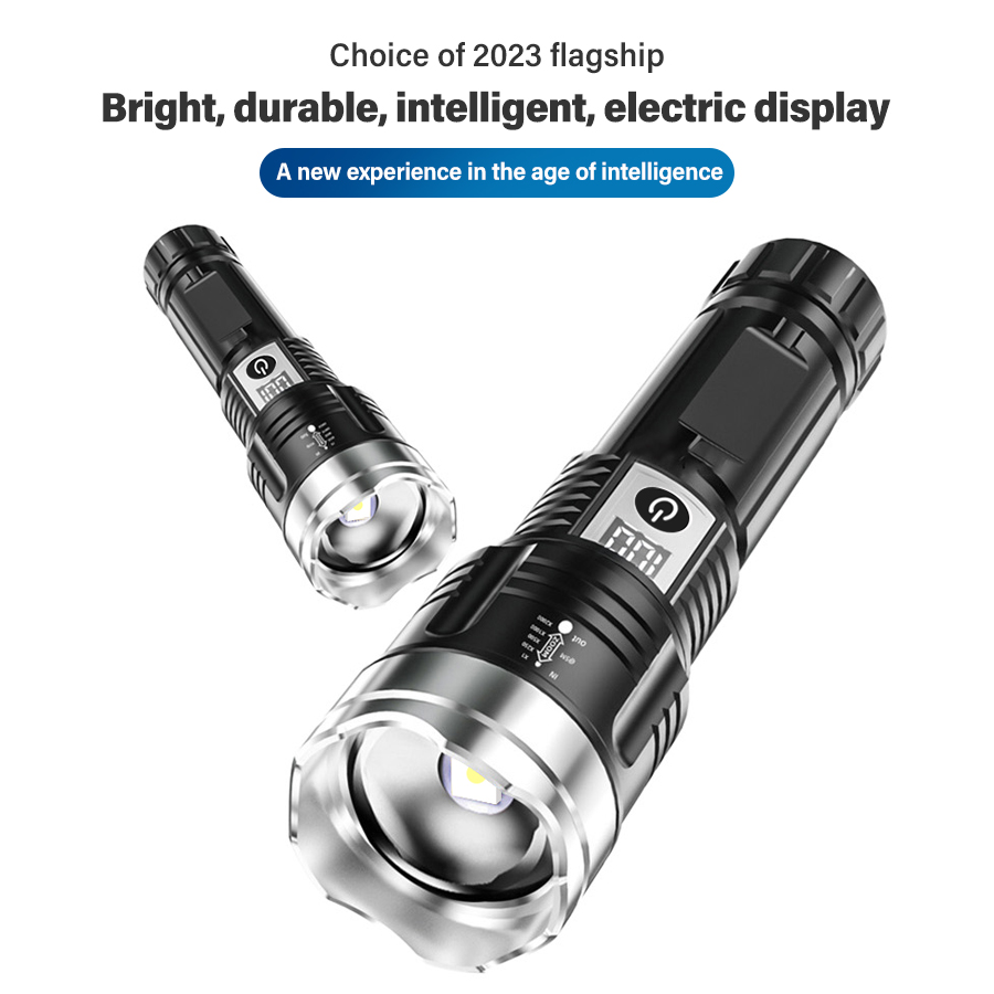 고출력 200000LM LED 손전등 내장 배터리 타입 - Outdoor Lighting Battery 리뷰 및 가격