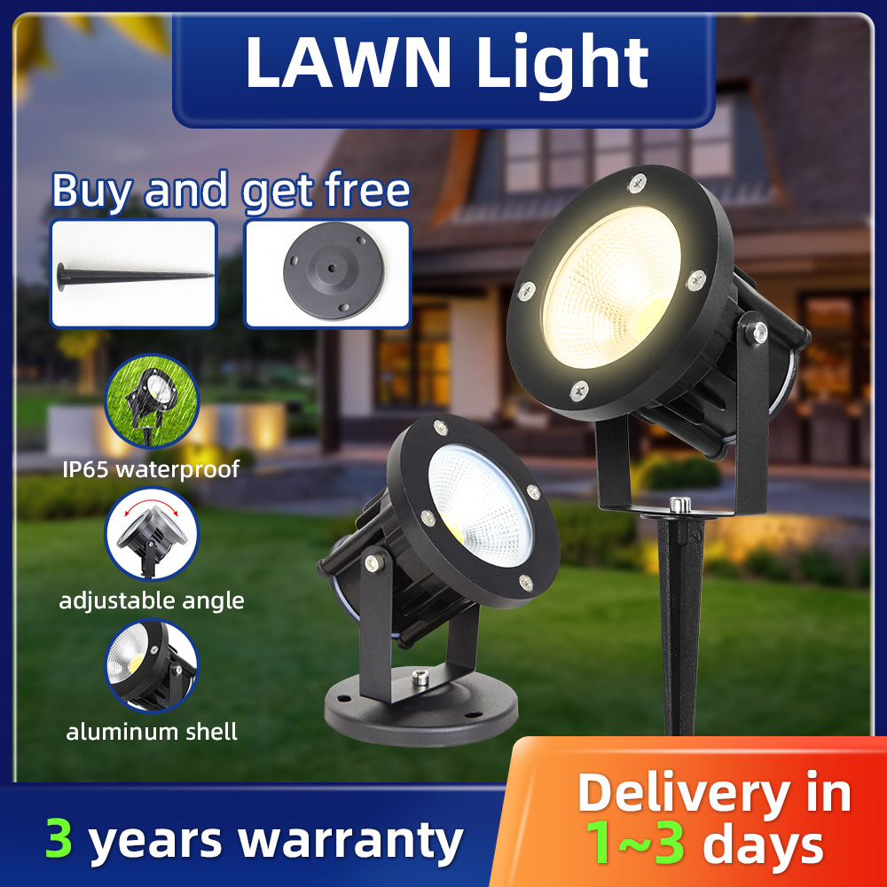 LED GU10 정원 조명 잔디 램프 야외 방수 조명  - Outdoor Lighting Construction 리뷰 및 가격