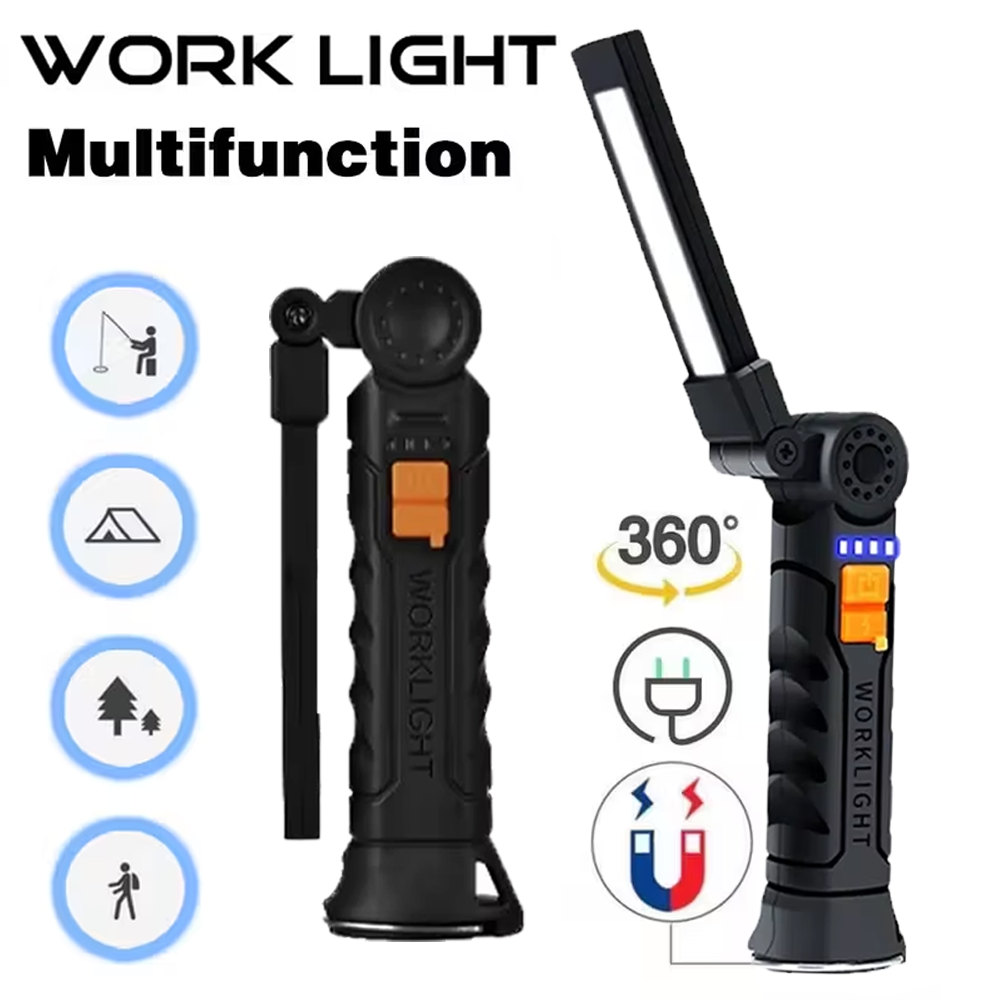 야외 캠핑을 위한 내장 배터리가 있는 자기 비상 작업  - Outdoor Lighting Battery 리뷰 및 가격