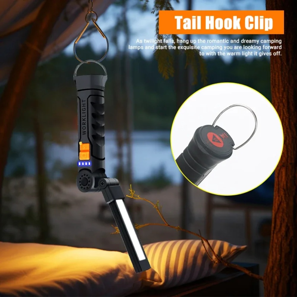 야외 캠핑을 위한 내장 배터리가 있는 자기 비상 작업  - Outdoor Lighting Battery 리뷰 및 가격