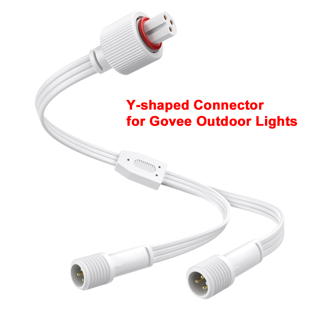 고비 야외 조명용 Y자형 커넥터 IP68 방수 연장 코 - Outdoor Lighting Extension Cable 리뷰 및 가격