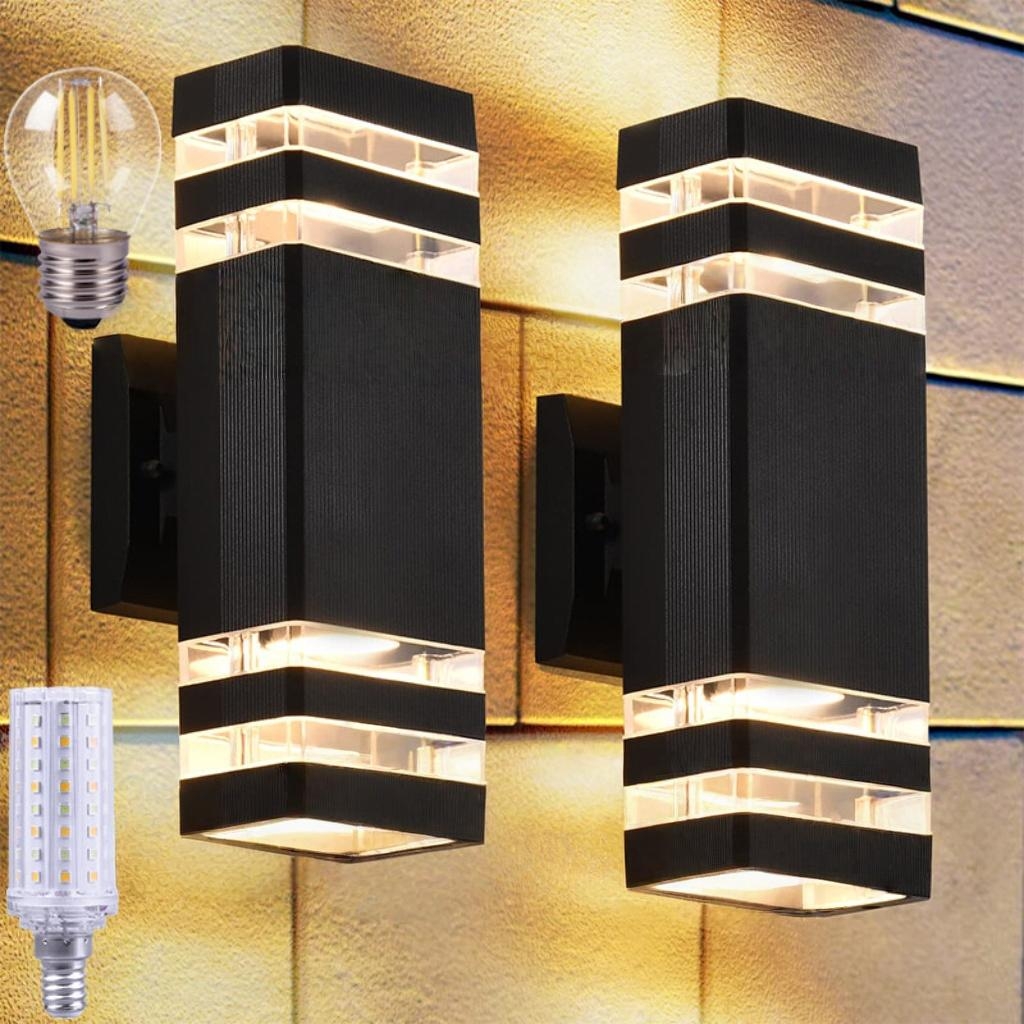 야외 LED 벽등 E27 상하 조명 외부 벽등 IP65 - Outdoor Lighting Replacement Parts 리뷰 및 가격