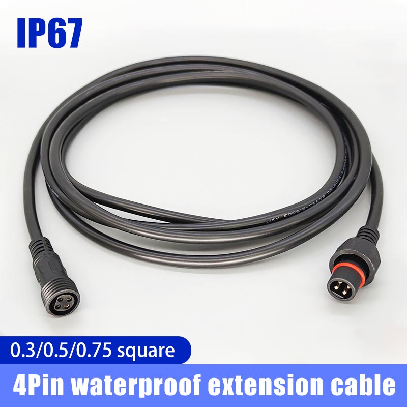 남성 Famale 플러그 케이블 4Pin 방수 IP67 - Outdoor Lighting Extension Cable 리뷰 및 가격