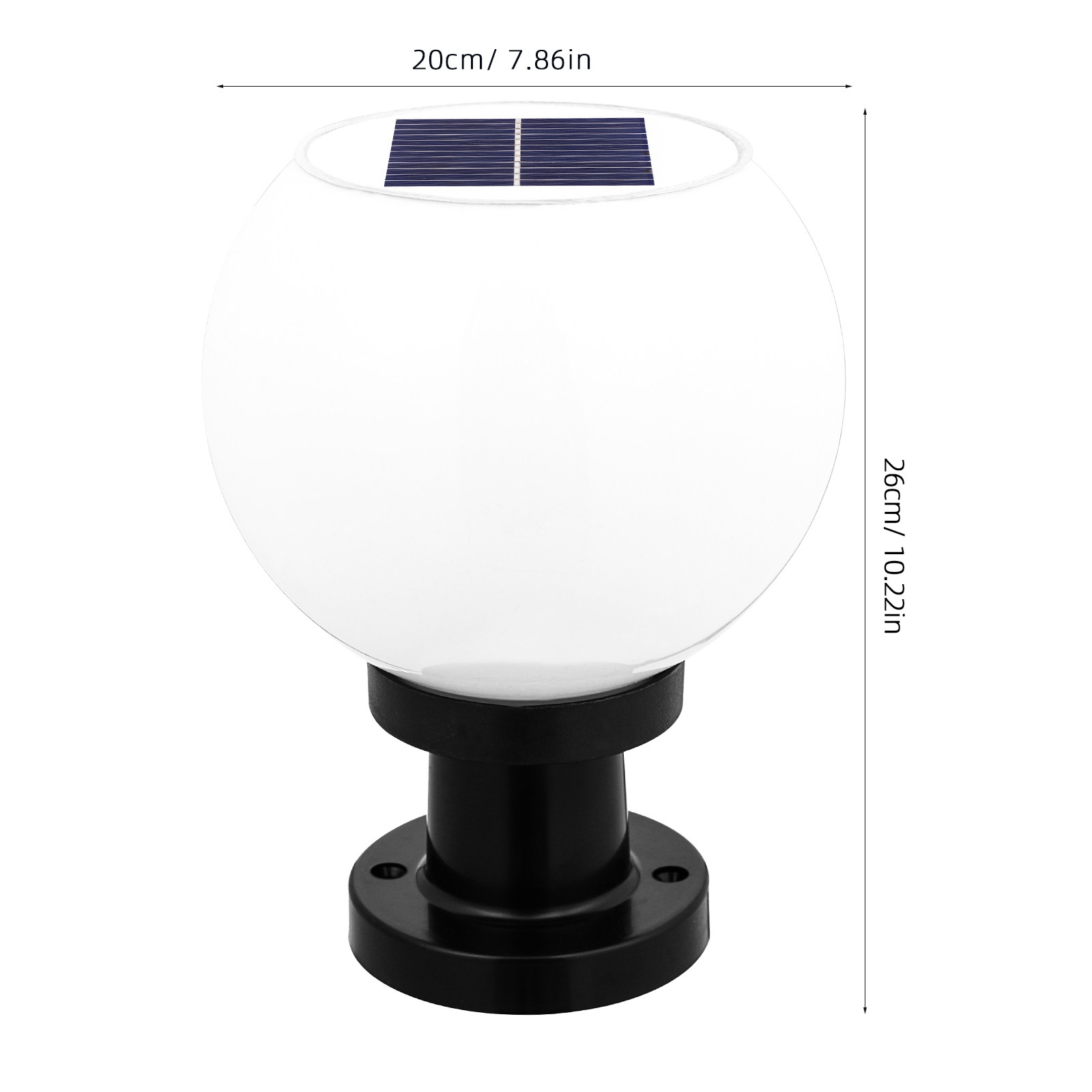 원형 LED 태양광 벽 기둥 조명 야외 방수 정원 조명 - Outdoor Lighting Battery 리뷰 및 가격