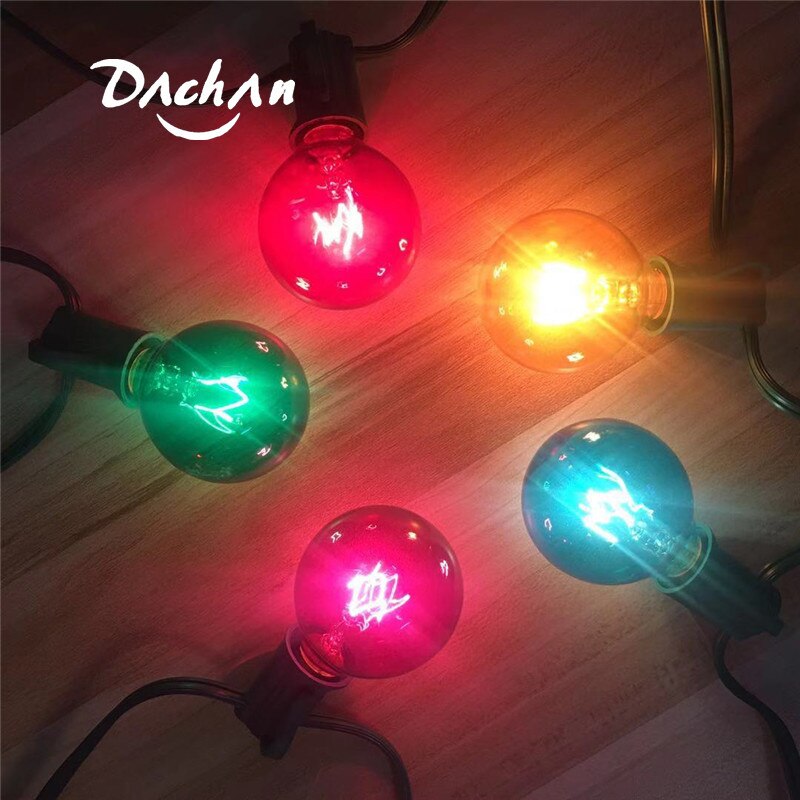 7.5M 25 G40 글로브 파티오 스트링 조명(5가지 - String Light Bistro 리뷰 및 가격