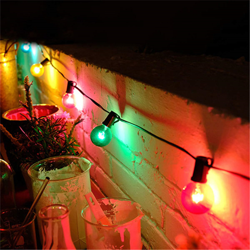 7.5M 25 G40 글로브 파티오 스트링 조명(5가지 - String Light Bistro 리뷰 및 가격
