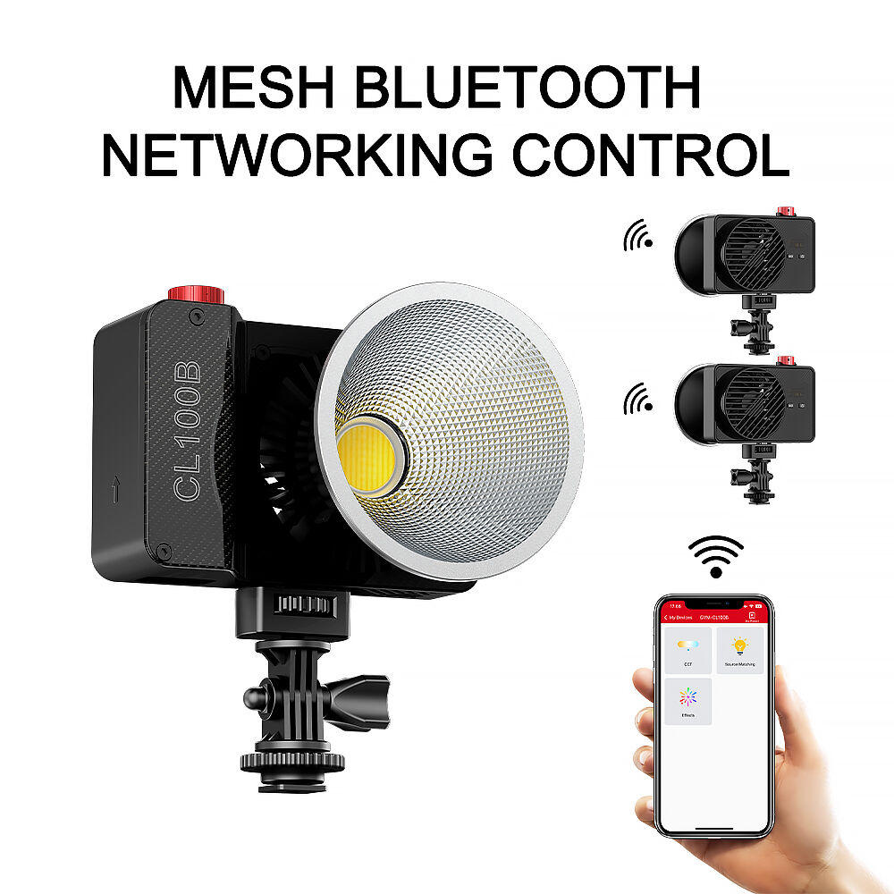 GVM CL100B 휴대용 바이컬러 LED 모노라이트  - Outdoor Lighting Video Shooting 리뷰 및 가격
