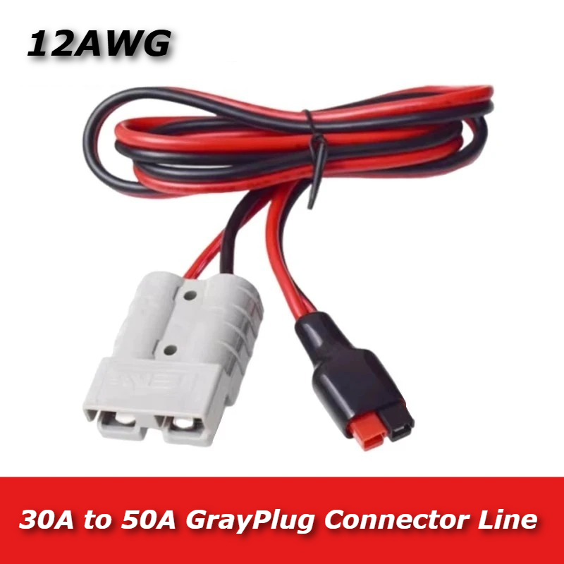 30A/45A ~ 50A 그레이플러그 커넥터 라인 12 - Outdoor Lighting Extension Cable 리뷰 및 가격