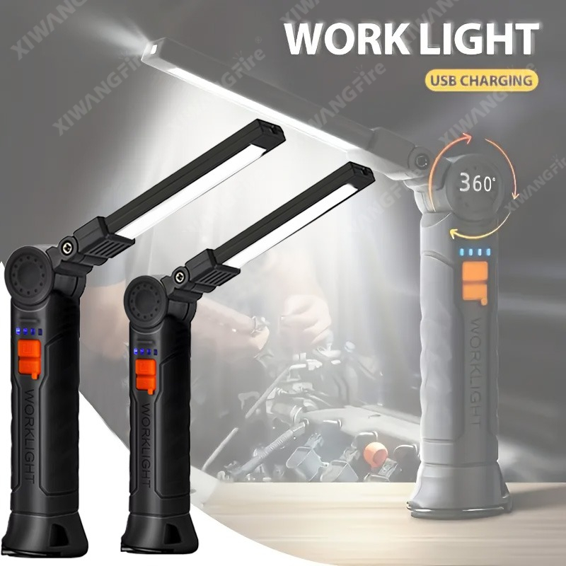 자석 및 후크가 있는 충전식 LED 손전등 작업등, 작 - Outdoor Lighting B&Q 리뷰 및 가격