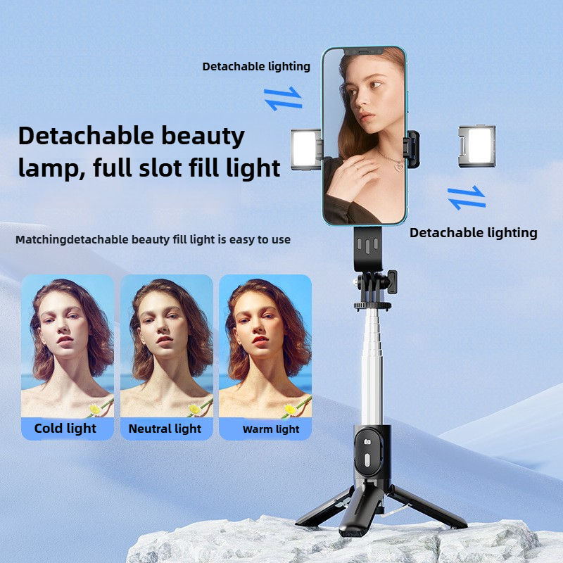 P08Y 셀카봉 삼각대, 셀카 촬영, 라이브 스트리밍  - Outdoor Lighting Video Shooting 리뷰 및 가격