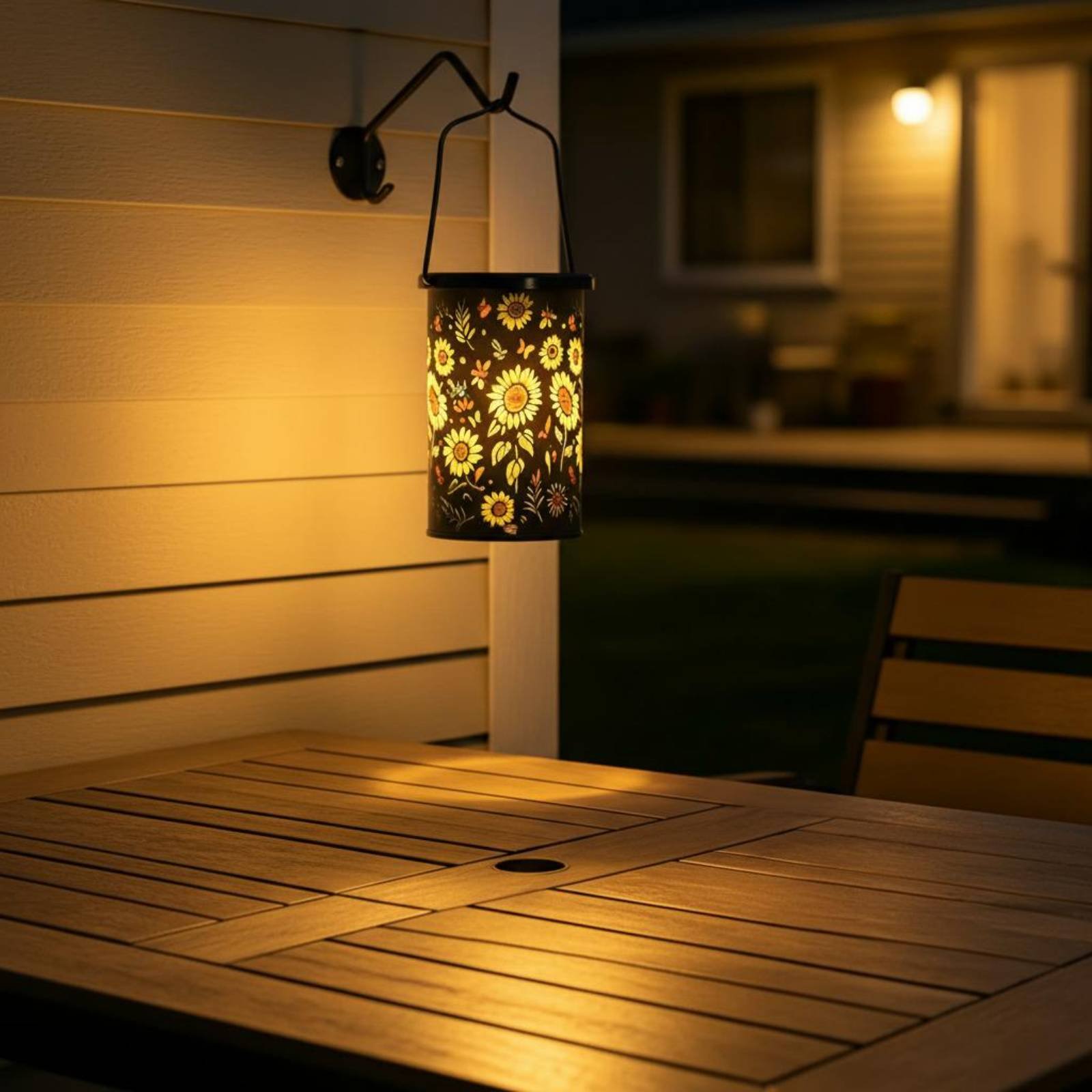 꽃무늬 랜턴 빈티지 디자인 걸이형 태양광 랜턴 에칭 태 - Hanging Outdoor Lighting 리뷰 및 가격