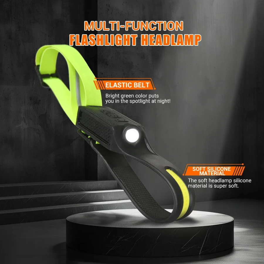 COB 휴대용 센서 헤드램프 충전식 5가지 모드 조명  - Outdoor Lighting Sensor 리뷰 및 가격