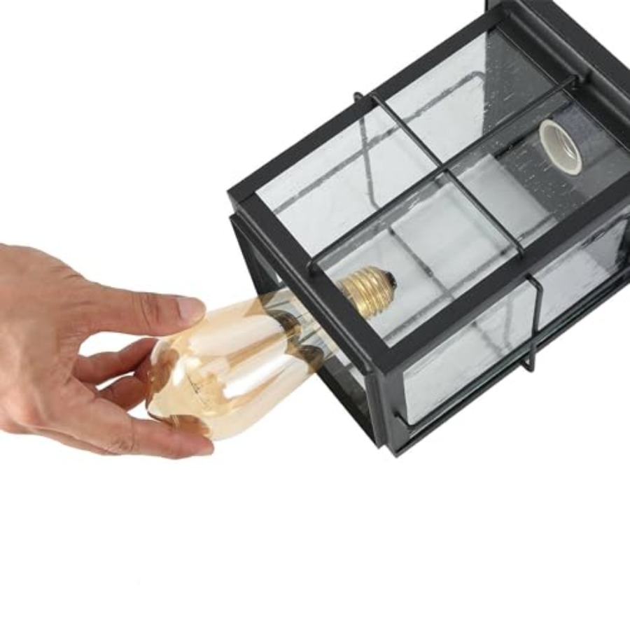 야외용 펜던트 조명기구, 농가풍 블랙 녹방지 천장형 야 - Hanging Outdoor Lighting 리뷰 및 가격