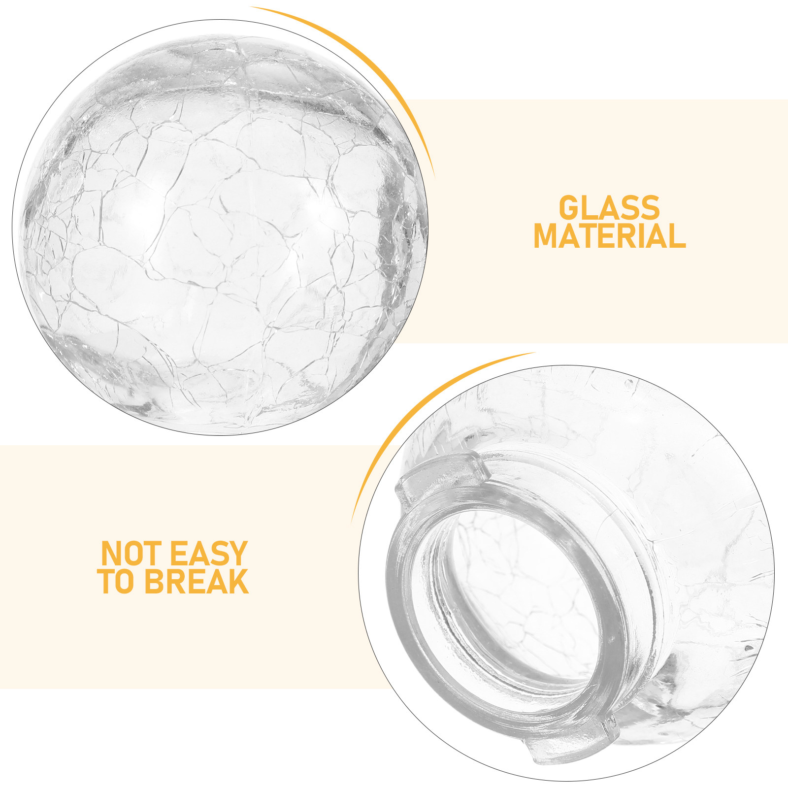 8개입 야외용 유리 글로브 램프 쉐이드 크랙클 마감 6 - Outdoor Lighting Glass Replacement 리뷰 및 가격