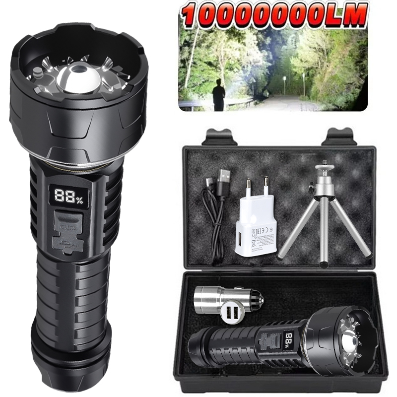COB LED 손전등 충전식 랜턴 7코어 캠핑 토치 레 - Outdoor Lighting B&Q 리뷰 및 가격