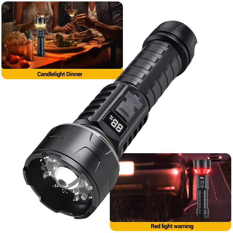 COB LED 손전등 충전식 랜턴 7코어 캠핑 토치 레 - Outdoor Lighting B&Q 리뷰 및 가격