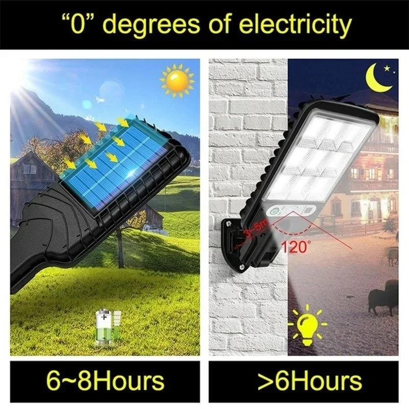 인체감지 센서가 있는 3가지 모드 야외 태양광 정원등, - Outdoor Lighting Construction 리뷰 및 가격