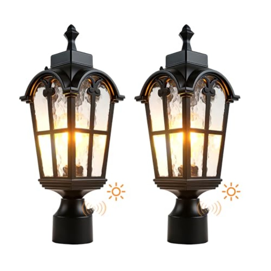 센서 야외 기둥 조명 방수 기둥 조명기구 전면 도어용  - Outdoor Lighting Battery 리뷰 및 가격