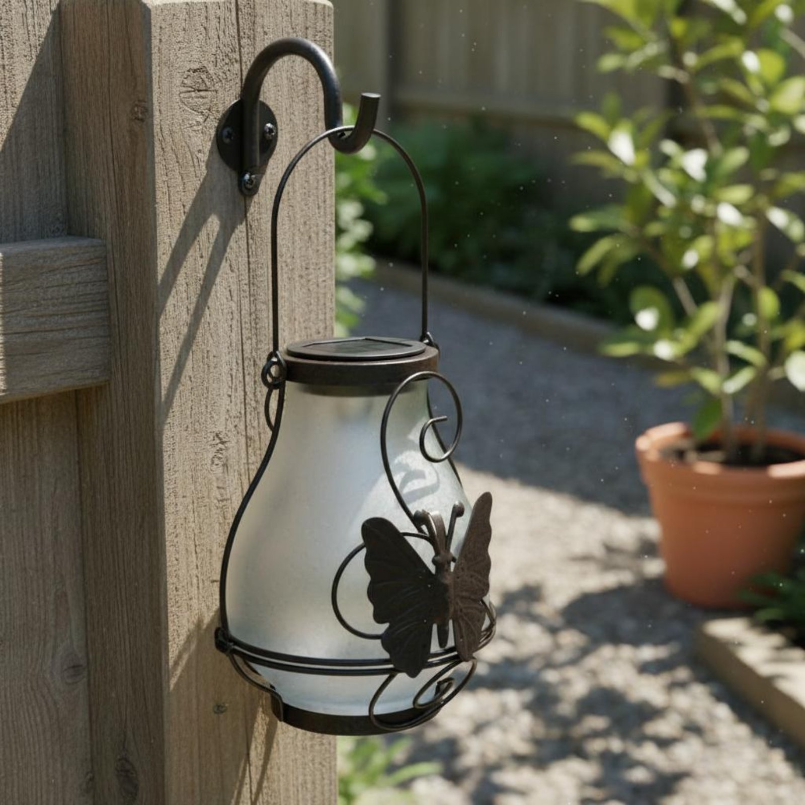 태양열 나비 랜턴 방수 나비 태양열 랜턴 장식용 마당  - Outdoor Lighting Battery 리뷰 및 가격