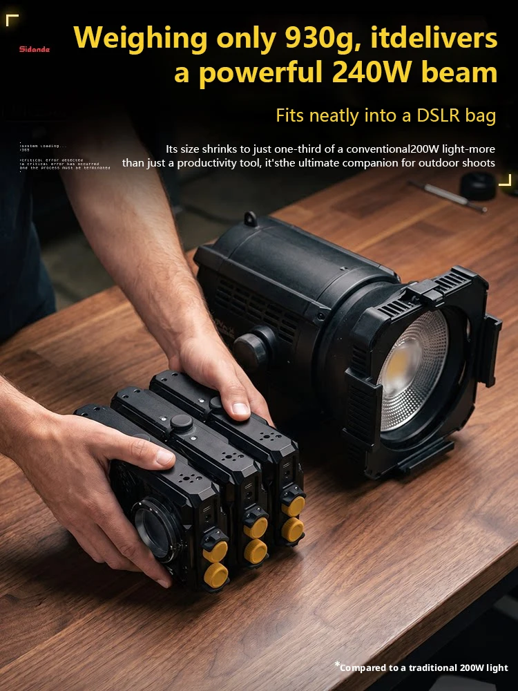 시단데 Q240C 240W 풀컬러 RGB COB 필 라 - Outdoor Lighting Video Shooting 리뷰 및 가격