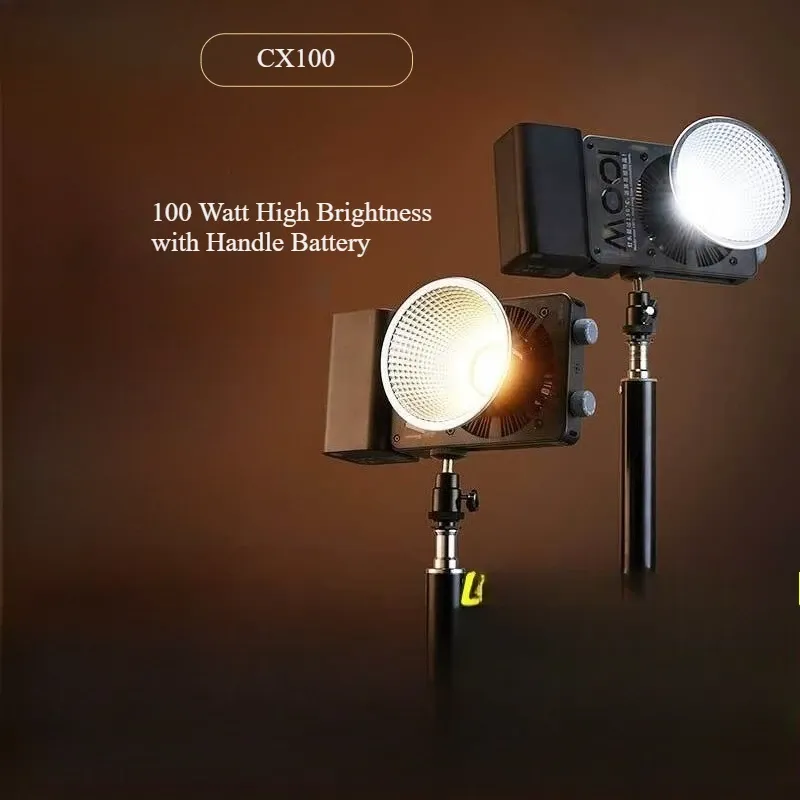 CINEPEER CX100 100W 전문가용 휴대용 조 - Outdoor Lighting Video Shooting 리뷰 및 가격