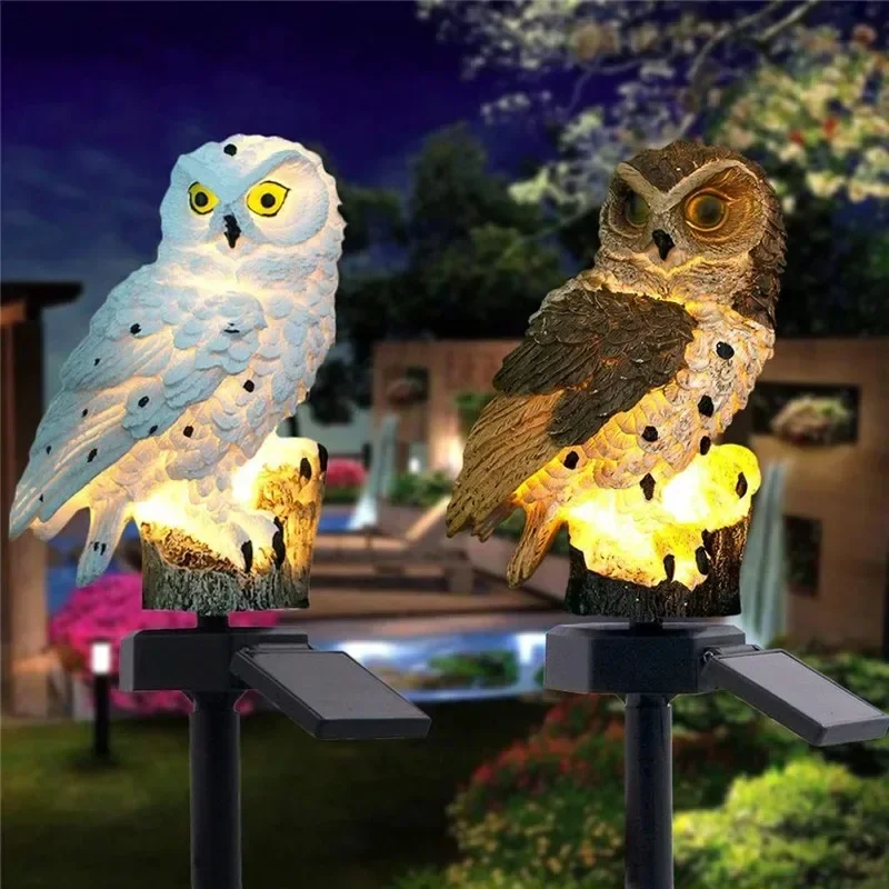 태양광 올빼미 조각상 정원등 LED 방수 야외 장식 ( - Outdoor Lighting Company 리뷰 및 가격
