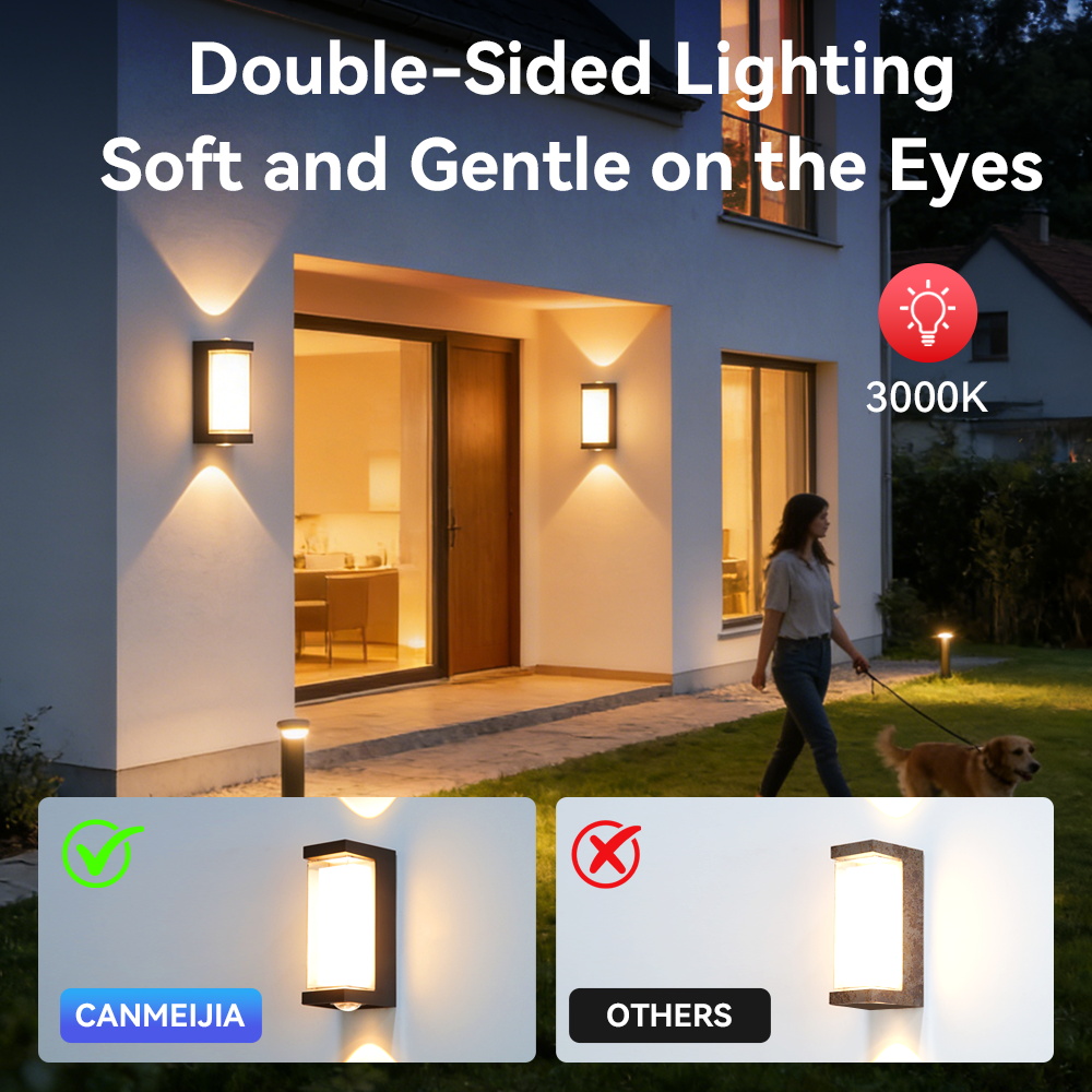 LED 벽 램프 방수 85-265V 초승달 모양 야외  - Outdoor Lighting Glass Replacement 리뷰 및 가격