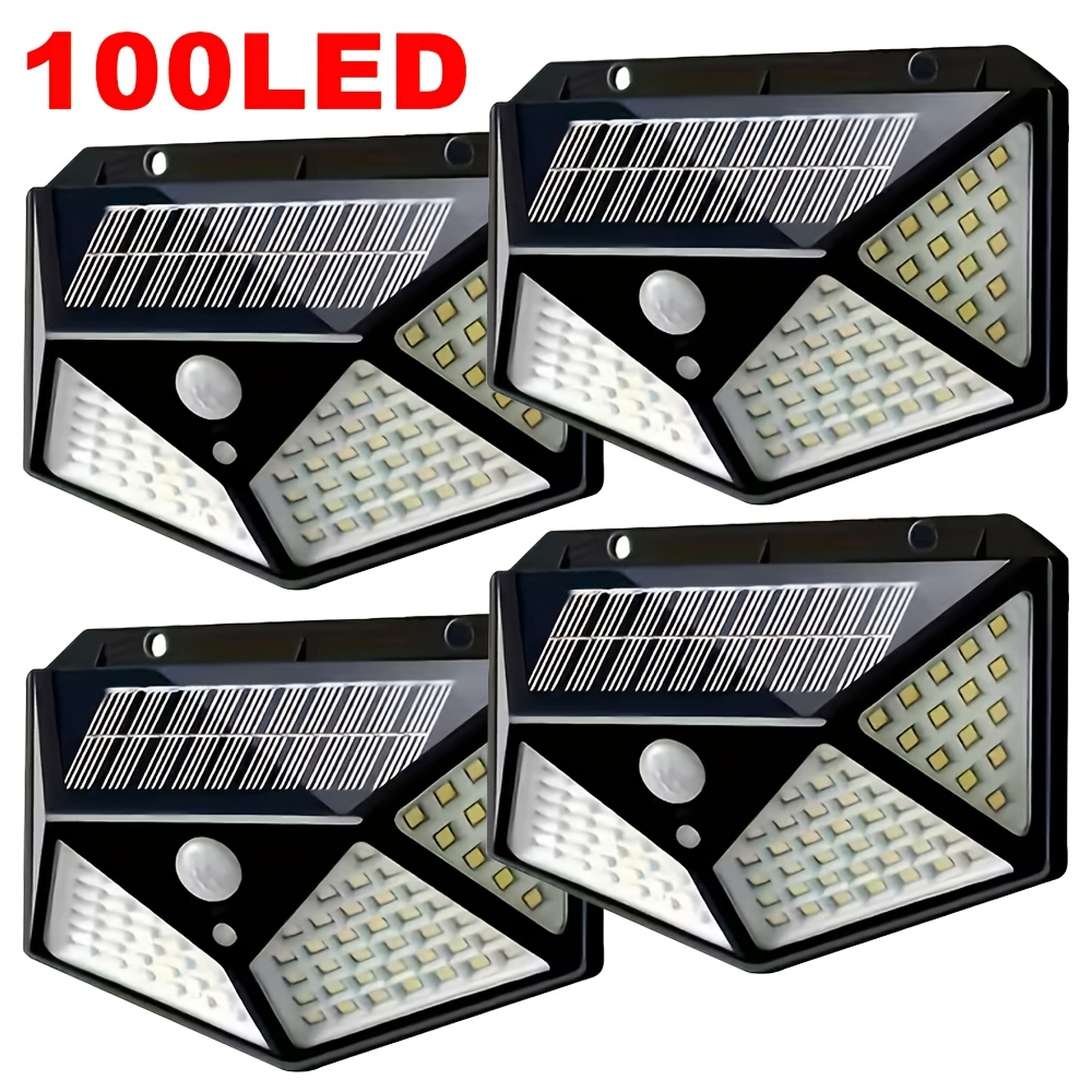 100LED 야외 태양광 정원등, 모션 센서 방수 태양 - Outdoor Lighting And Landscape 리뷰 및 가격