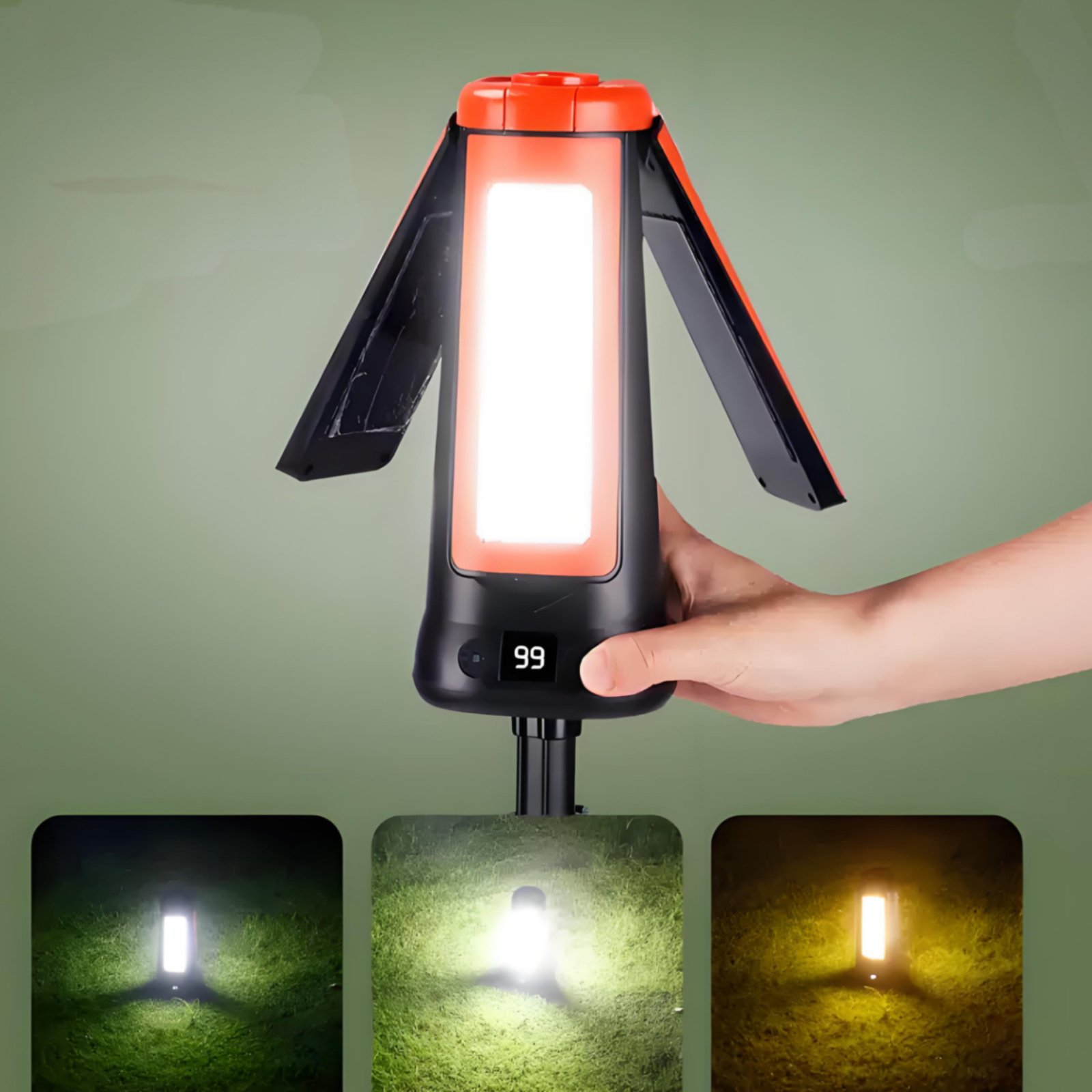 텔레스코픽 텐트 램프 높이 조절 가능 휴대용 캠핑 램프 - Outdoor Lighting Battery 리뷰 및 가격