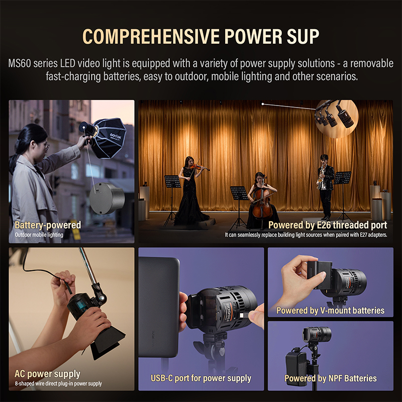 Godox RS60Bi RS60R 60W LED 모노라 - Outdoor Lighting For Photography 리뷰 및 가격