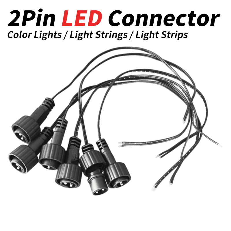 2핀 LED 커넥터와 25cm 와이어, 태양광 스트링  - Outdoor Lighting Extension Cable 리뷰 및 가격