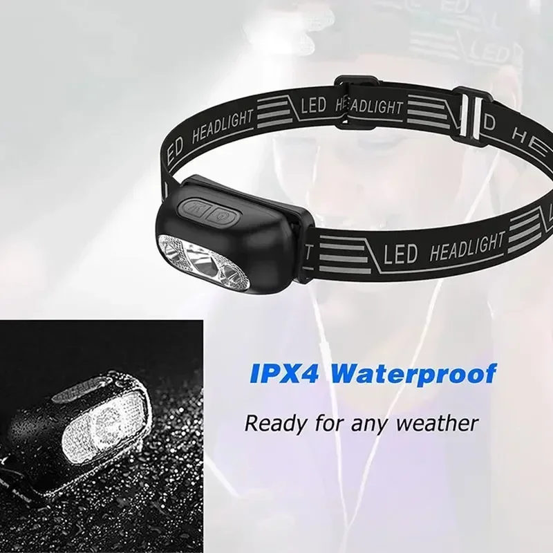 초고휘도 헤드램프 휴대용 LED 센서 헤드라이트 USB - Outdoor Lighting Sensor 리뷰 및 가격