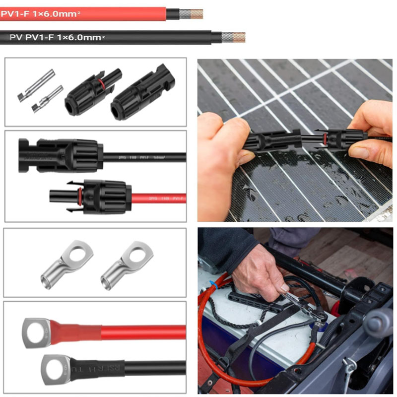 태양 전지 패널 와이어 16/14/12/10awg 주석 - Outdoor Lighting Extension Cable 리뷰 및 가격