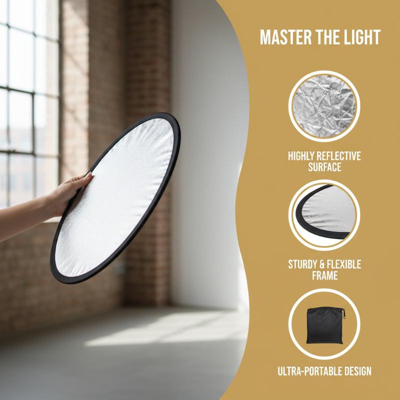 5 in 1 라운드형 사진 반사판, 접이식 조명 디퓨저 - Outdoor Lighting For Photography 리뷰 및 가격