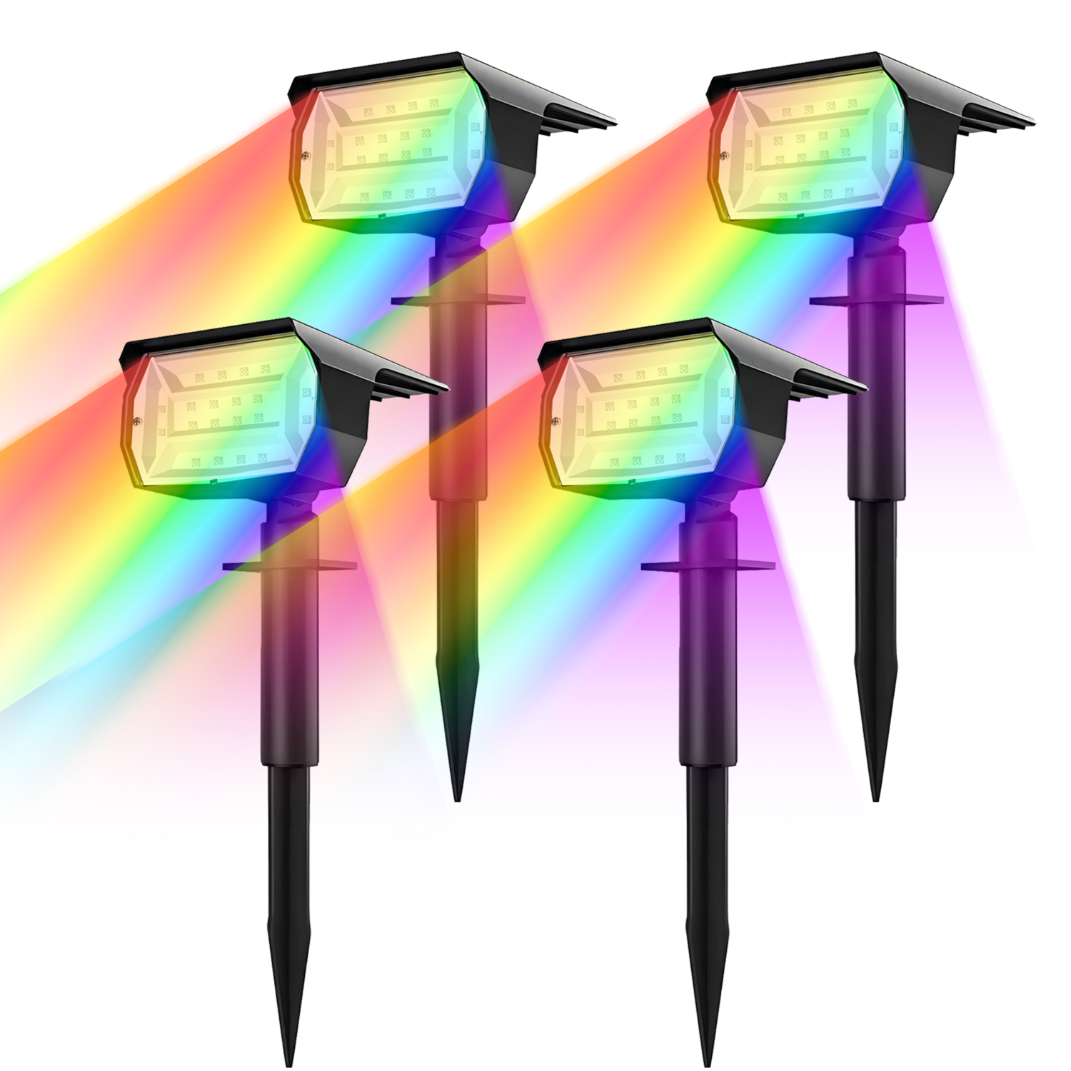 20LED RGB 태양광 조명 야외 풍경 스포트라이트  - Outdoor Lighting Construction 리뷰 및 가격
